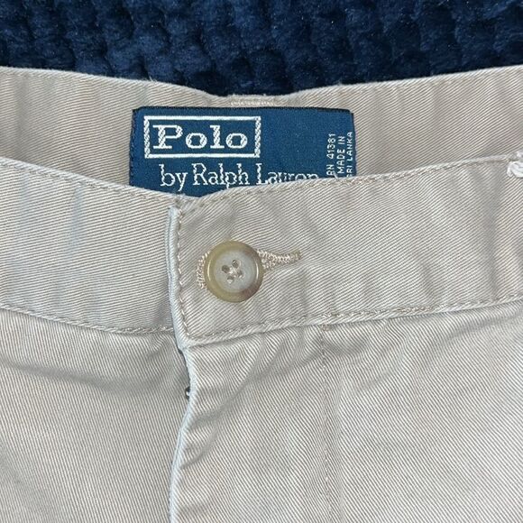 Classic Polo Ralph Lauren Flat front prospect 4 pocket chino cotton trail shorts - Picture 2 of 4